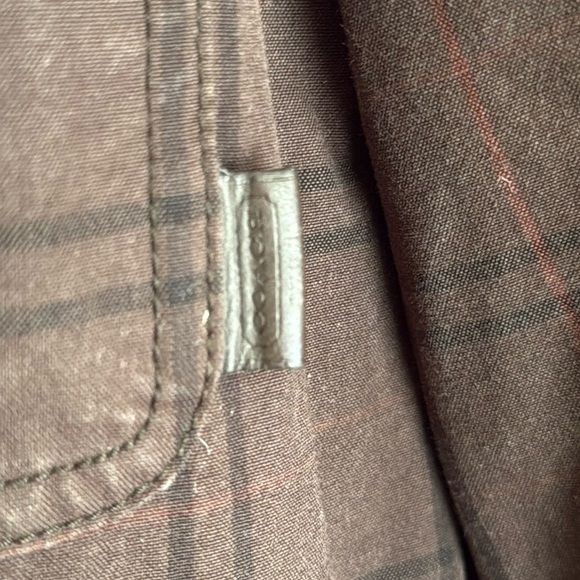 Coach Tatersall Plaid Utility Field Jacket Small - Picture 6 of 11